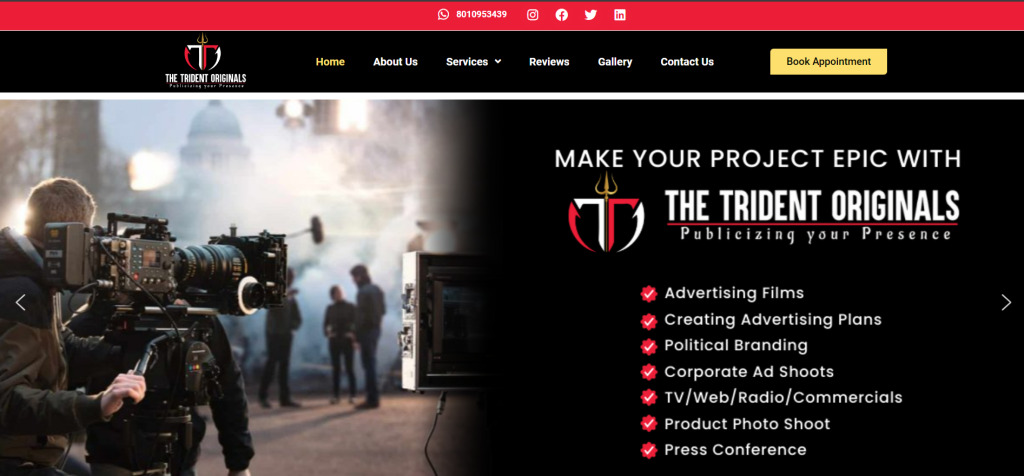 The Trident Originals web