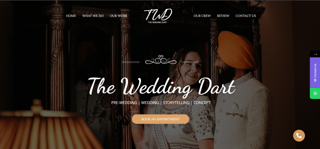 wedding dart web